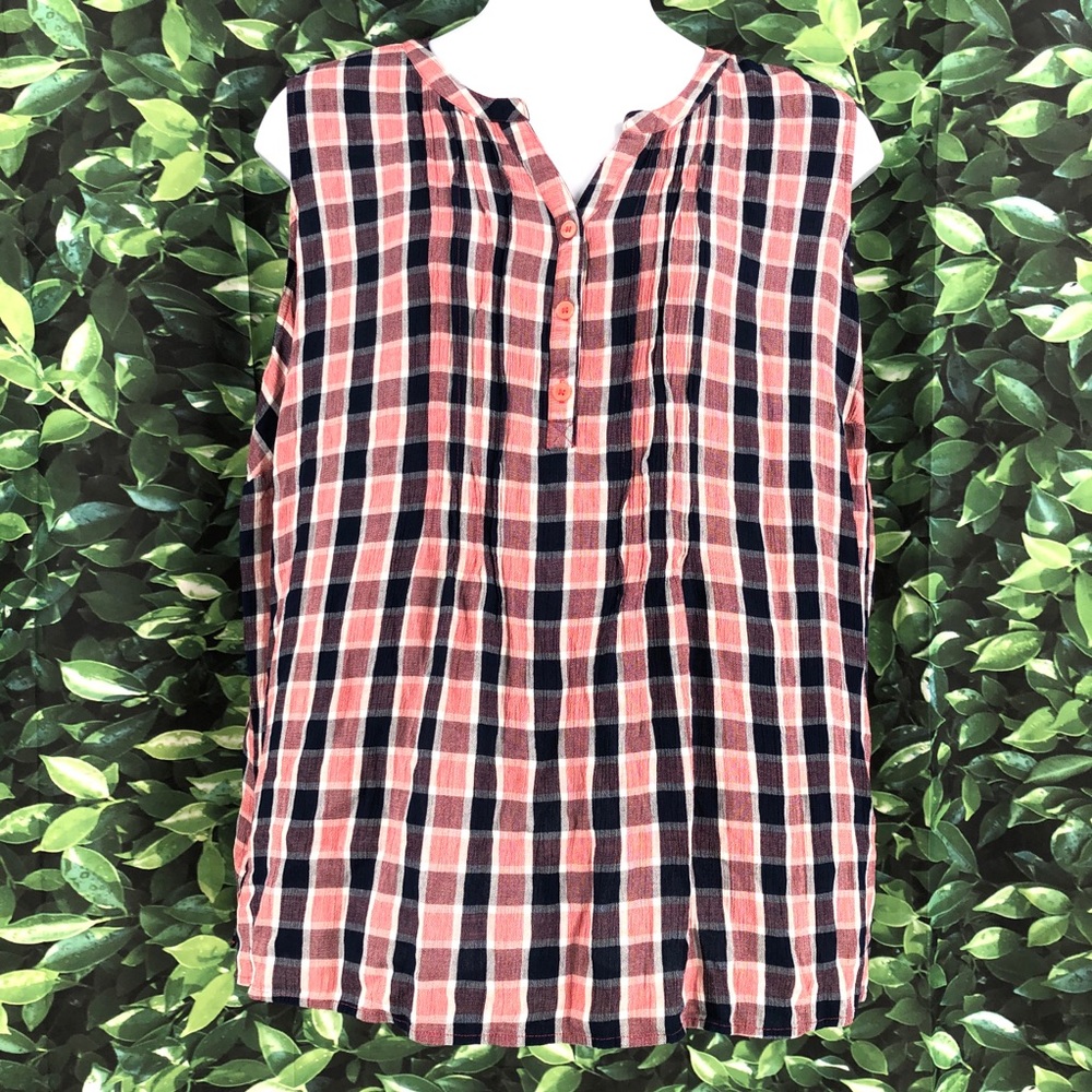🌼 Catherines Plus Size 4x 30/32W Sleeveless Top